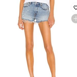 Levi’s 501 shorts in Waveline